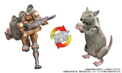 Takara Tomy Transformers Masterpiece G MPG-15 Rattle Plastic and Die-Cast Figure - View 5