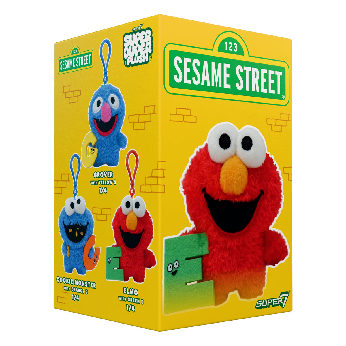 Super7 Sesame Street Super Duper Plush Box of 12 Random 4-Inch Plush Keychains - View 14