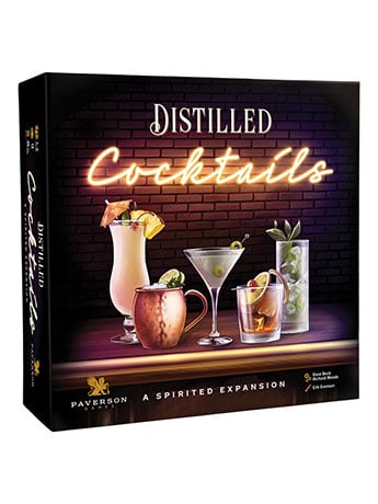 Paverson Games Distilled: Cocktails Expansion for the Distilled Strategy Board Game