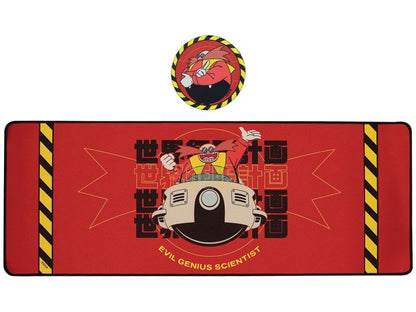 Fanattik Collectibles Sonic the Hedgehog Dr. Eggman Desk Pad and Coaster Set - View 2