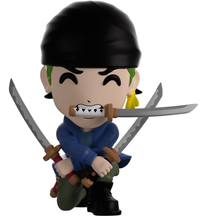 YouTooz One Piece Netflix Zoro's Three-Sword Style Vinyl Figure (4-Inch) - View 6