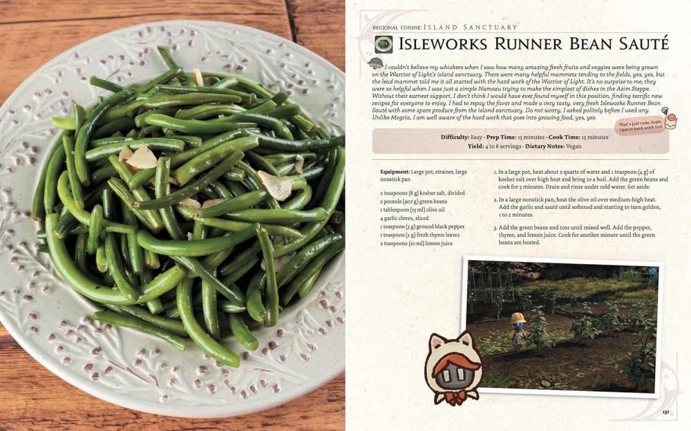 Insight Editions The Ultimate Final Fantasy XIV Cookbook Volume 2 Book - View 9