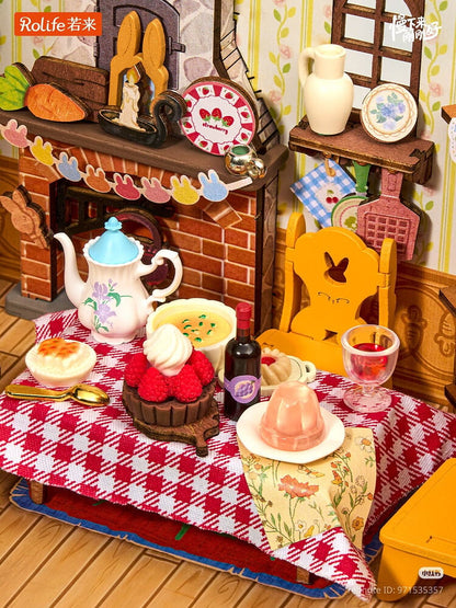 Rolife Fluffy Grove DIY Miniature House Build-It-Yourself Model Kit - View 5