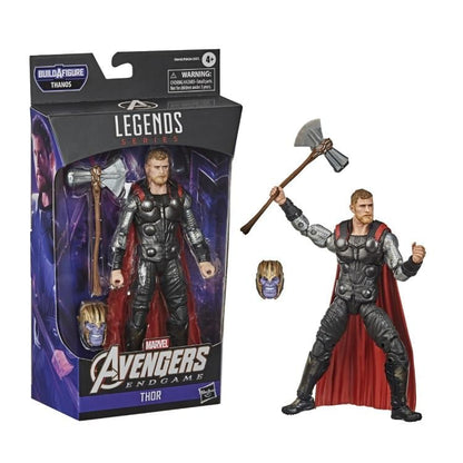 Hasbro Marvel Legends Avengers: Endgame Thor Action Figure, Thanos Build-A-Figure, 6-Inch - View 4