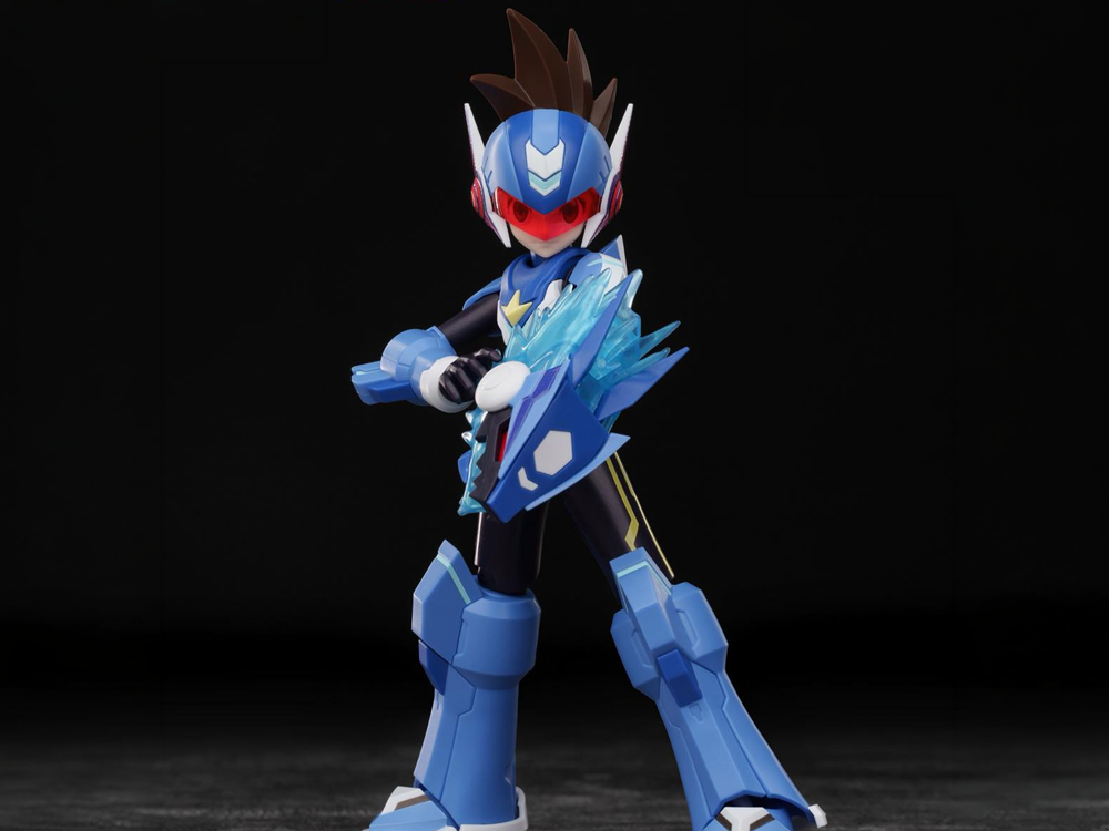 Blokees Mega Man Champion Class CC02 Shooting Star Mega Man Model Kit 10-Inch - View 2