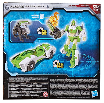 Hasbro Transformers War for Cybertron: Siege Deluxe Class Autobot Greenlight with Dazzlestrike Action Figure Set - View 8