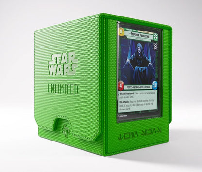 Gamegenic Star Wars: Unlimited Twin Suns Green Deck Pod in Hexafyber Material - View 18