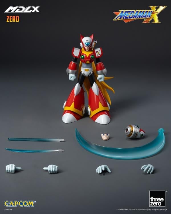 threezero Mega Man X MDLX Zero 1/12 Scale 4.8-Inch Action Figure - View 11