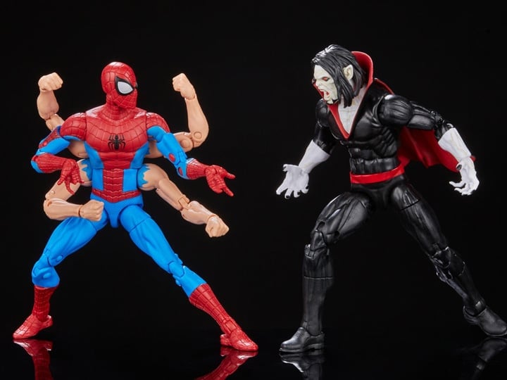 Hasbro Spider-Man Marvel Legends Spider-Man vs Morbius Exclusive Action Figure Two-Pack - View 2