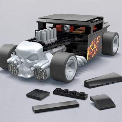Mega Construx Hot Wheels Mega Showcase Bone Shaker Collector 1/24 Scale Building Set - View 4