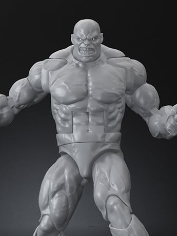 BigBadWorkShop Project Atlas (Gray Ver.) 1/12 Scale Customizing Action Figure, 9-Inch