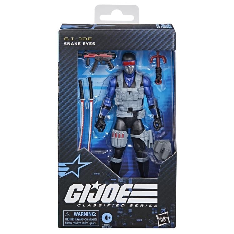 Hasbro G.I. Joe Classified Series #165 Snake Eyes Action Figure - View 9