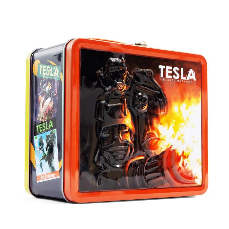 Toynk Fallout Tesla Science Magazine Tin Lunchbox 4.3-Inch - View 9