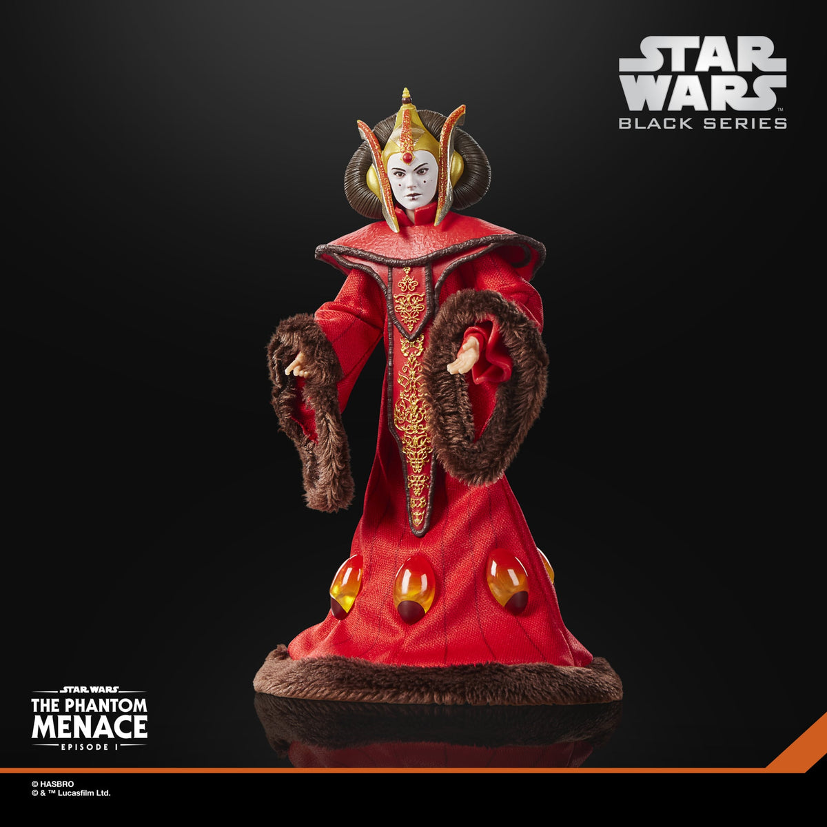 Hasbro Star Wars: Black Series Queen Amidala The Phantom Menace Plastic Action Figure - View 3