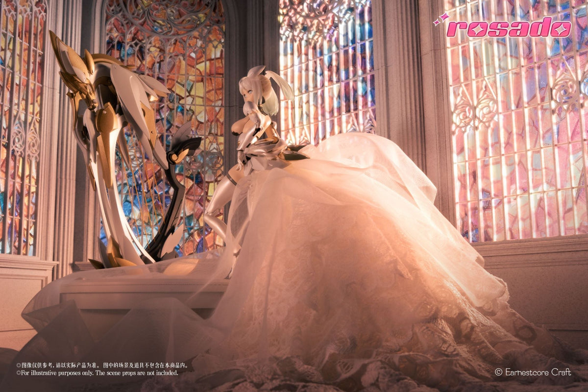 Earnestcore Craft Rosado Project Starflower Rose Wedding Dress 1/10 Scale Accessory with Bonus - View 10