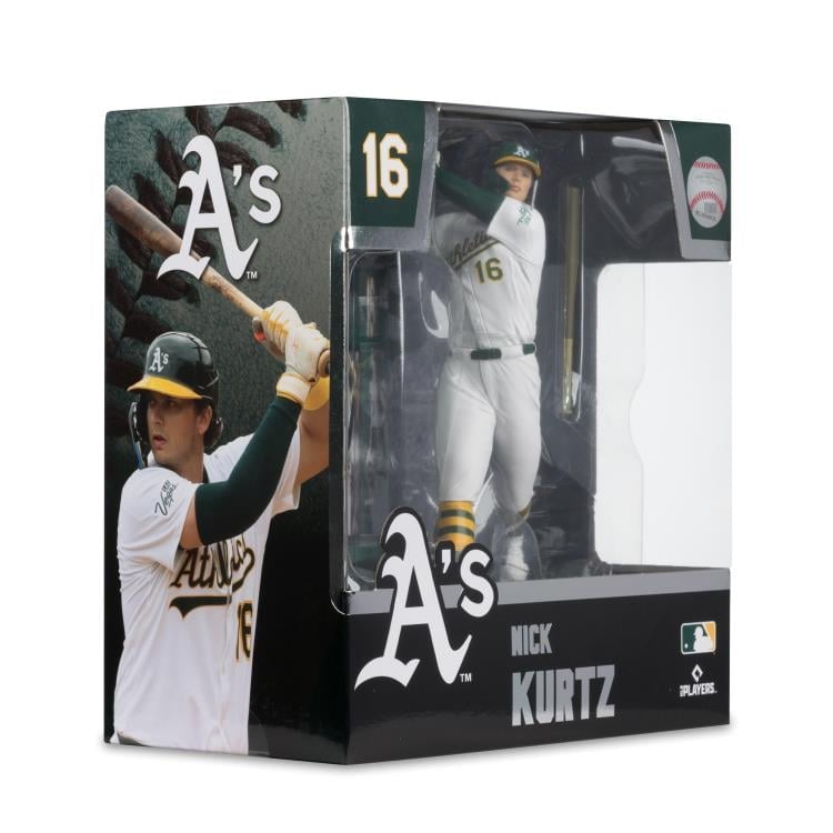 McFarlane Toys MLB SportsPicks Nick Kurtz Oakland Athletics 7-Inch Posed Figure - View 8