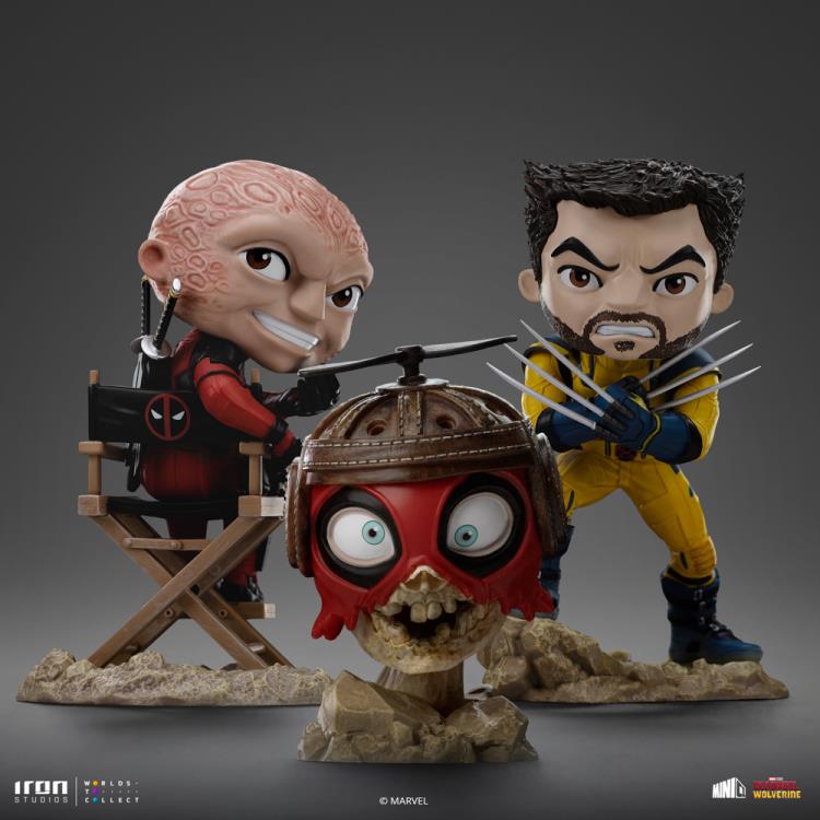 Iron Studios Marvel Deadpool & Wolverine MiniCo Deadpool (Unmasked) 5.5-Inch Figure - View 8