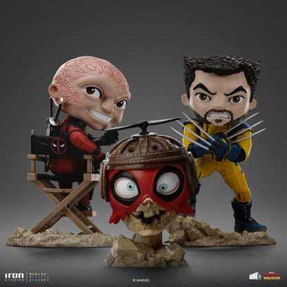 Iron Studios Marvel Deadpool & Wolverine MiniCo Deadpool (Unmasked) 5.5-Inch Figure - View 8