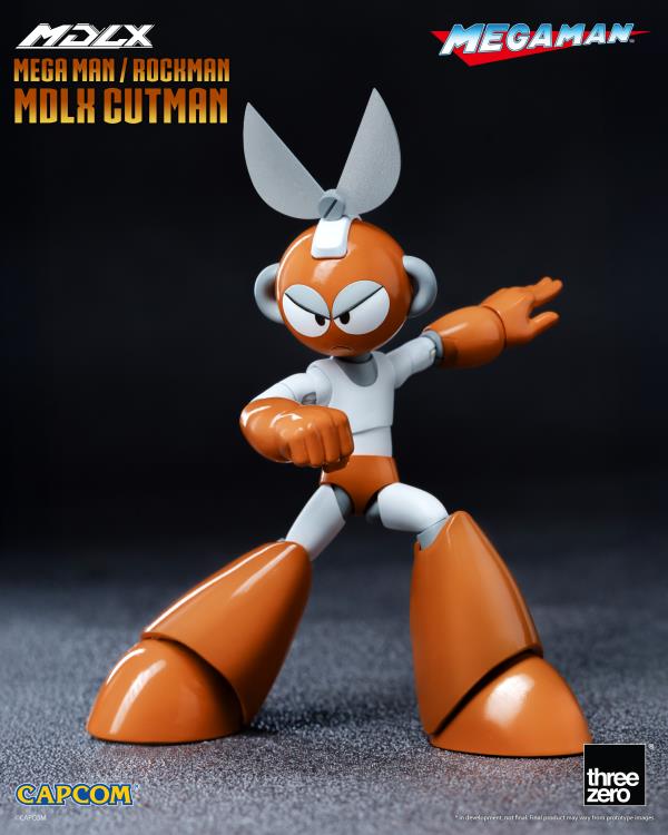 threezero Mega Man MDLX Cut Man 1/12 Scale 4.8-Inch Action Figure - View 4