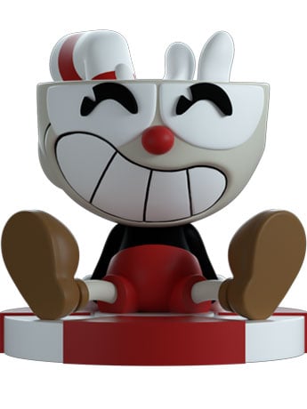 YouTooz Cuphead Device Holder, 6-Inch Plastic Collectible