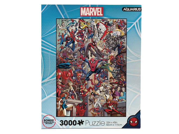 Aquarius Entertainment Marvel Comics Spider-Man Heroes 3000-Piece Jigsaw Puzzle - View 2