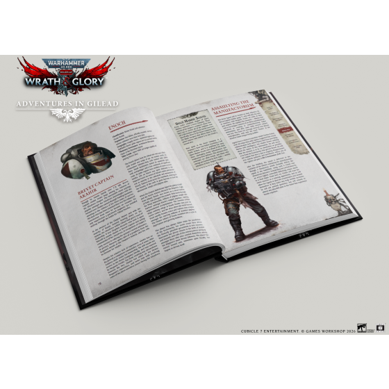 Cubicle 7 Warhammer 40,000 Roleplay: Wrath & Glory Adventures in Gilead Book - View 6