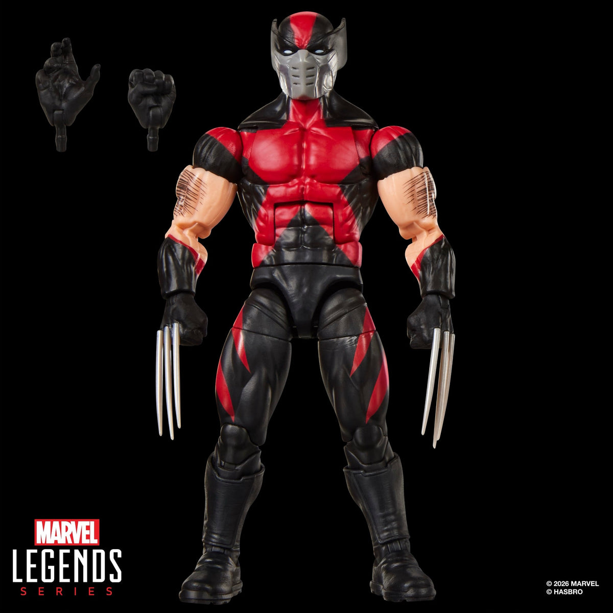 Hasbro Marvel Legends Ultimate Wolverine Action Figure (Marvel's Box BAF) - View 9