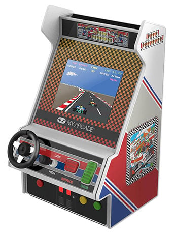 My Arcade Pole Position Retro Micro Racing Player, 7.5-Inch