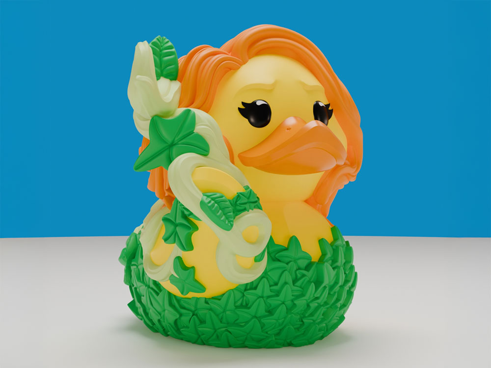 Numskull TUBBZ DC Comics Poison Ivy Cosplaying Duck Figure (Collector's Edition) - View 2