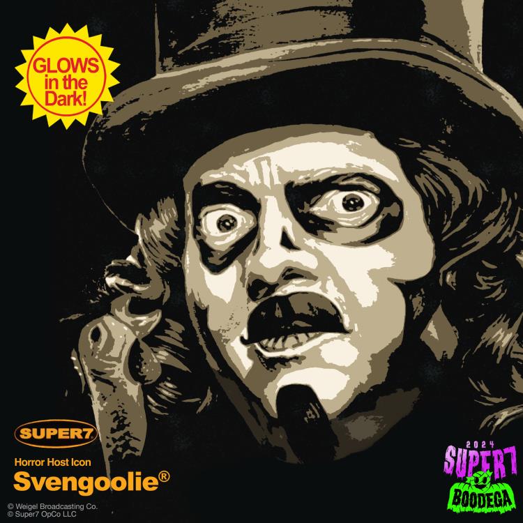 Super7 Svengoolie ReAction Svengoolie (Monster Glow) Plastic Action Figure - View 6