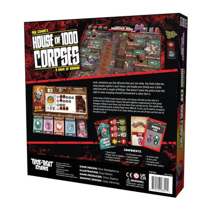 Trick or Treat Studios Rob Zombie's House of 1000 Corpses Board Game - View 5