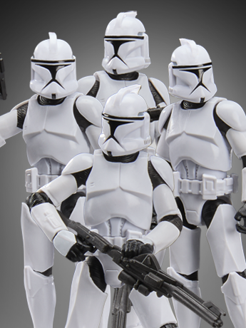 Hasbro Star Wars The Vintage Collection Phase I Clone Troopers Vol. 2 Exclusive Action Figure Set
