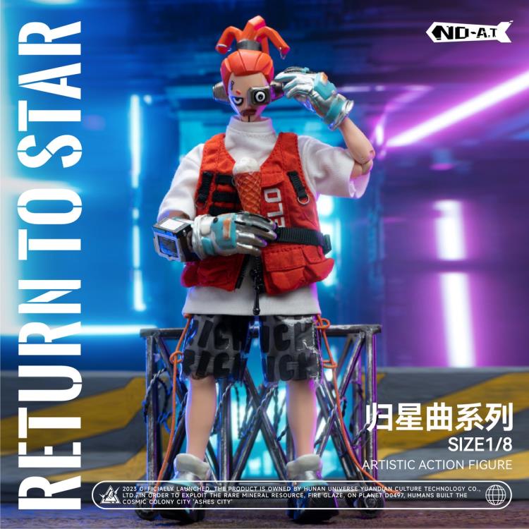 ND-A.T Return to Star Kurai Ryo 1/8 Scale Figure, 8.3-Inch - View 3