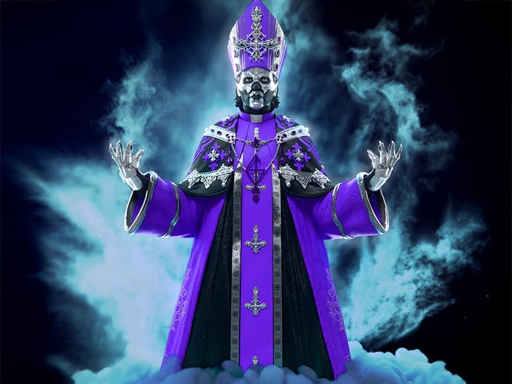 Super7 Ghost ULTIMATES! Papa V Perpetua Action Figure - View 2