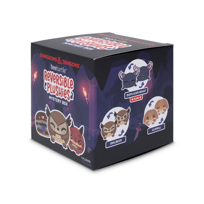 TeeTurtle Dungeons & Dragons 12 Random Reversible 3-Inch Plushies with Mimic and Owlbear - View 11