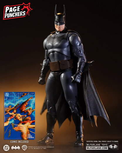 McFarlane Toys DC Direct Justice #1 Page Punchers Batman 7-Inch Action Figure with Comic - View 5