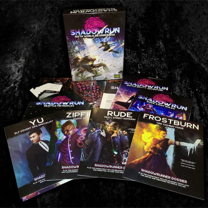 Catalyst Game Labs Shadowrun 6th Edition Beginner World Box Roleplaying Starter - View 4