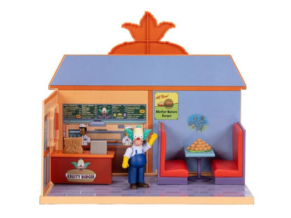 Jakks Pacific The Simpsons Krusty Burger Plastic Playset with Krusty the Clown - View 2