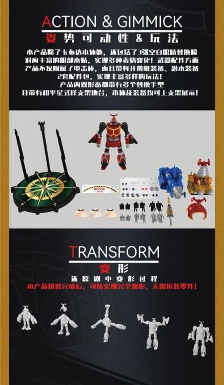 Soul Vogue B-Robo Kabutack Kabutack (Original Ver.) Action Figure - View 18