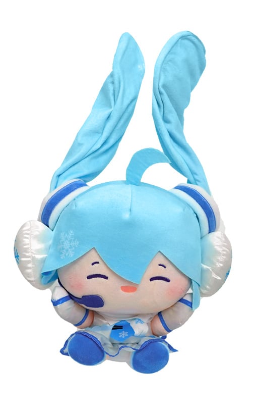LDCX Vocaloid Snow Hatsune Miku (Overjoyed) Large Polyester Plush 9-Inch - View 5