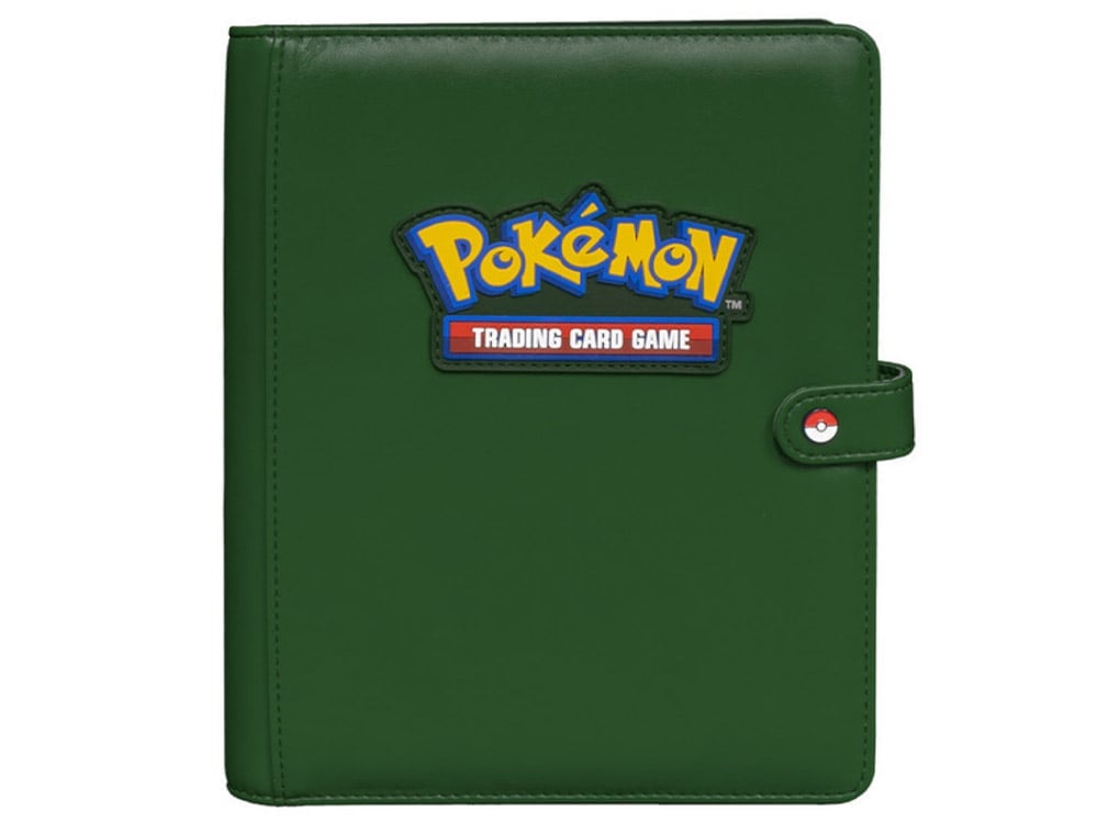 Ultra Pro Pokemon 4-Pocket Premium Snap Binder in Green - View 2