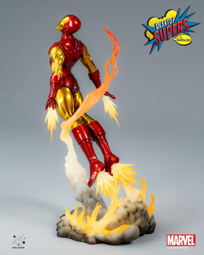 Galaxias Marvel Desktop Supers Iron Man (Classic Edition) 1/8 Scale PVC Figure, 12-Inch - View 11
