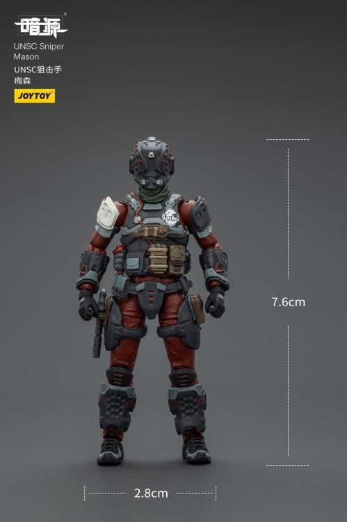 JoyToy Dark Source UNSC Sniper Mason 1/25 Scale 3-Inch Action Figure - View 12