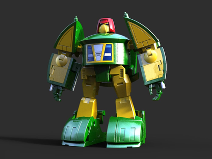 XTransbots Master Mini MM-9 Klaatu (Reissue) 4.5-Inch Die-Cast Collectible Figure - View 2
