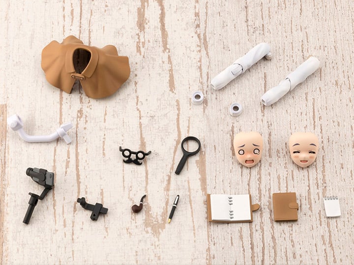 Kotobukiya Sousai Shoujo Teien After School Eimi's Detective Cosplay 1/10 Scale Limited Edition Accessory Set - View 2