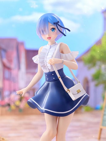 FuRyu Re:Zero Starting Life in Another World Trio-Try-iT Rem (Date Plan Ver.) Figure, 8.26-Inch