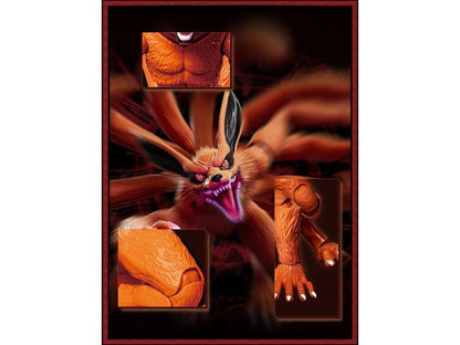 Blokees Naruto: Shippuden Legend Edition 01 Kurama (Nine Tails) Plastic Model Kit - View 4