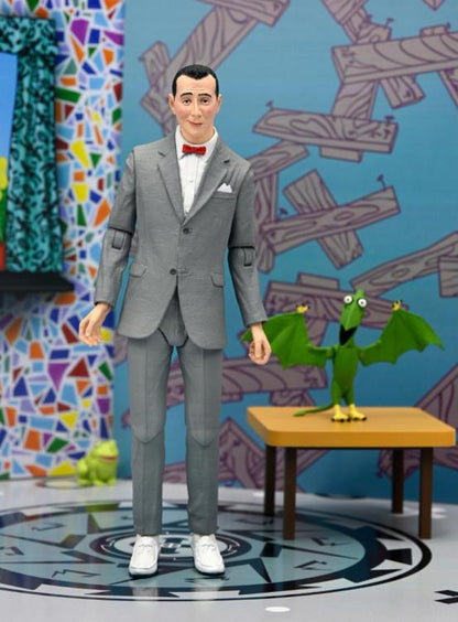 NECA Pee-Wee's Playhouse Ultimate Pee-Wee Herman Action Figure with Pterri - View 7