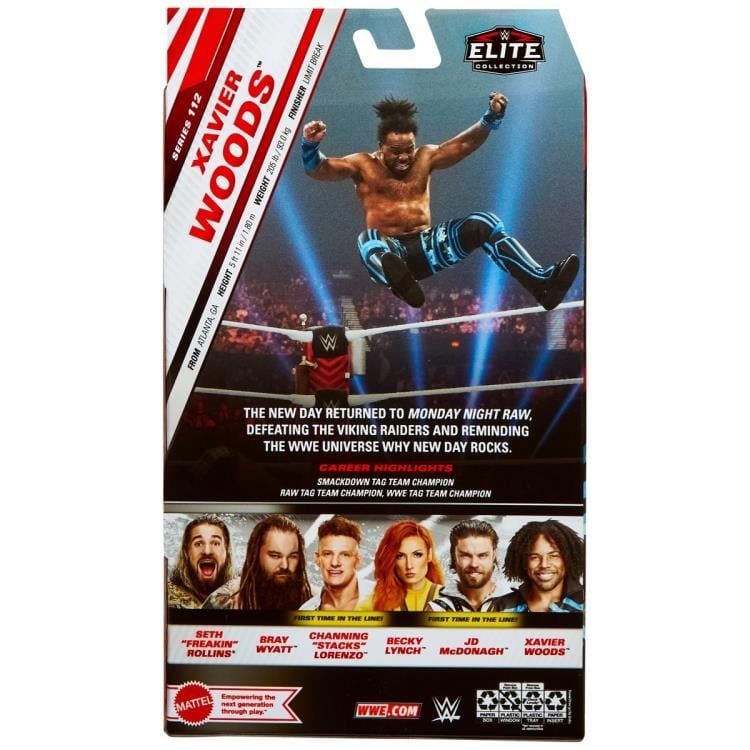 Mattel WWE Elite Collection Series 112 Xavier Woods Action Figure - View 9