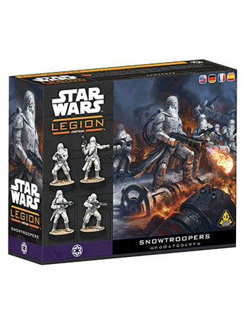 Atomic Mass Games Star Wars: Legion Snowtrooper Plastic Miniatures Unit for the Legion Game